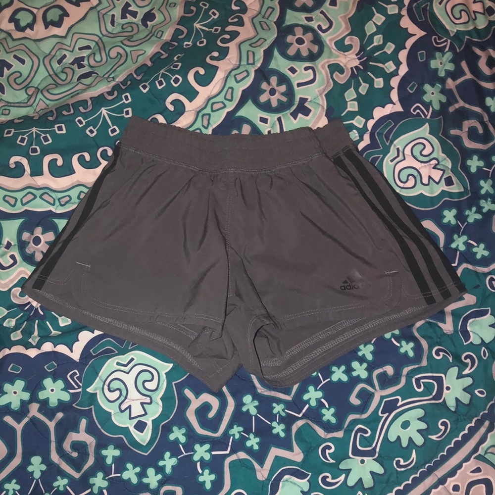 Women’s gray adidas shorts